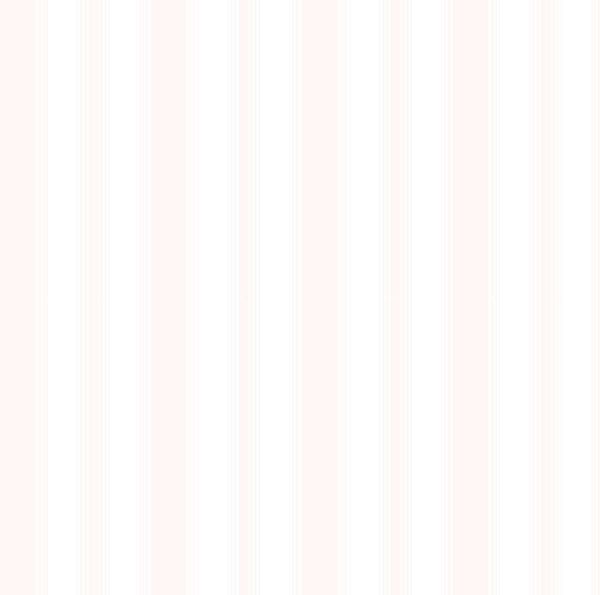 A seamless pattern of vertical stripes in white and very pale blush pink.